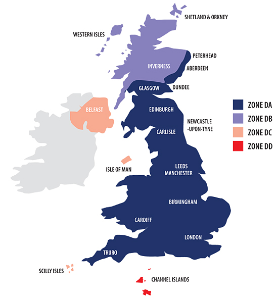 Fedex Shipping Zones Chart Labb by AG